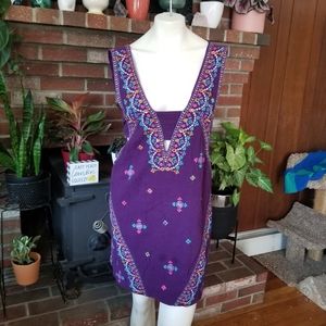Free People Never Been Embroidered Dress